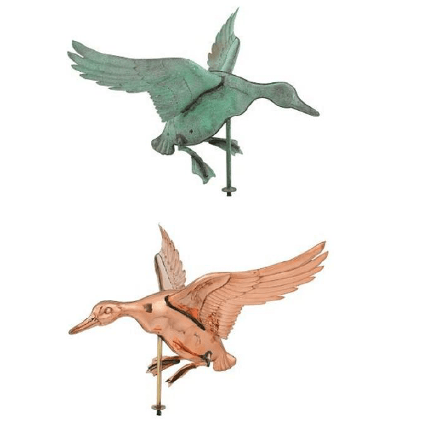 Weathervane Lading Duck