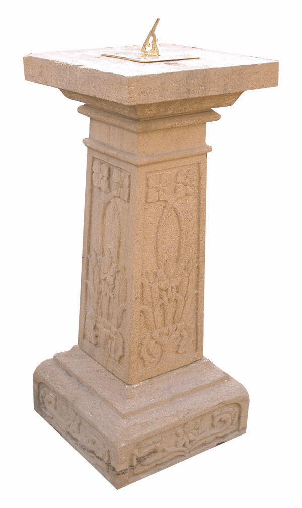 Sundial Base Gothic